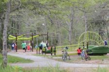 Photo of Bourne Inclusive Playground Photo of Bourne Inclusive Playground