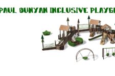 Photo of Paul Bunyan Inclusive Playground Photo of Paul Bunyan Inclusive Playground