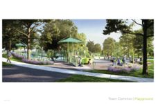 Photo of Town Commons Inclusive Playground Photo of Town Commons Inclusive Playground